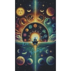 Les zodiaques, la lune et le soleil