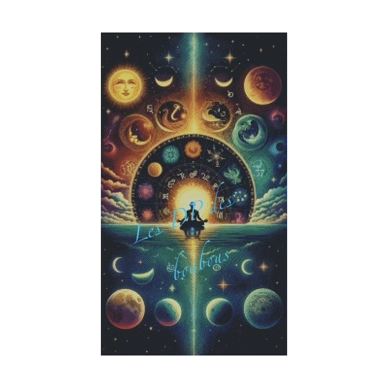 Les zodiaques, la lune et le soleil Les zodiaques, la lune et le soleil